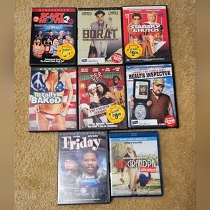 Comedy DVD Lot - Friday, Bad Grandpa, Badder Santa + More
